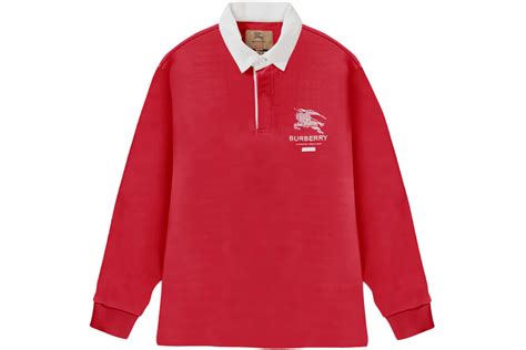 Supreme Burberry Rugby Red Men's 